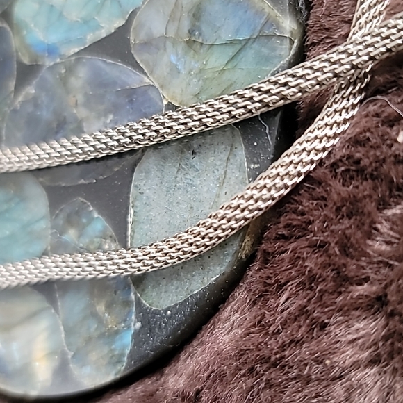 Sterling Statement Necklace - Picture 5 of 9